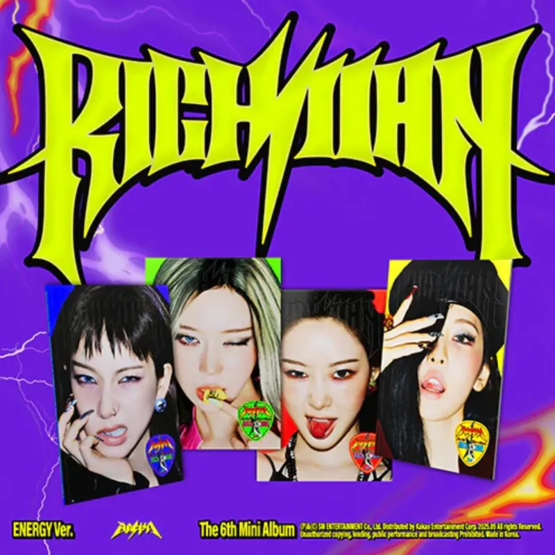 aespa - Rich Man (ENERGY Ver.) - Álbum K-Pop
