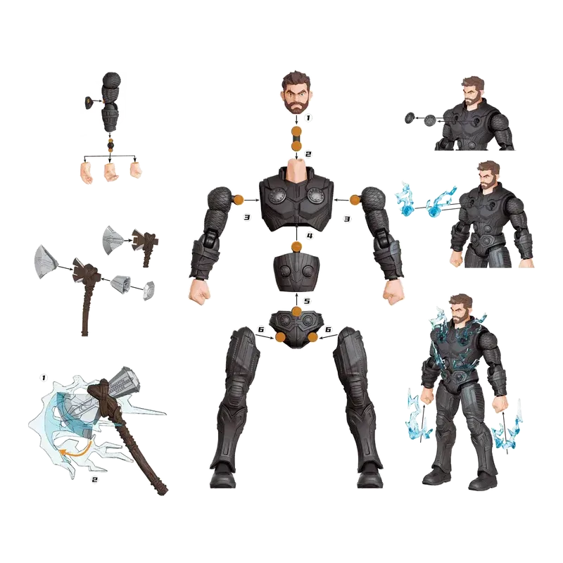 Blokees Thor Figure Champion 02 | Marvel Infinity Saga Model Kit