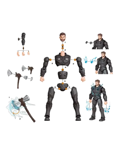 BLOKEES Figura Champion Class Marvel Infinity Saga 02: Thor