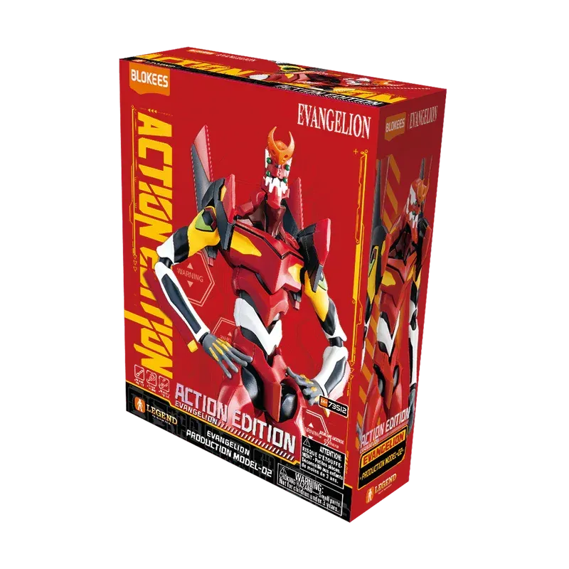 Blokees Evangelion Production Model-02 Action Edition