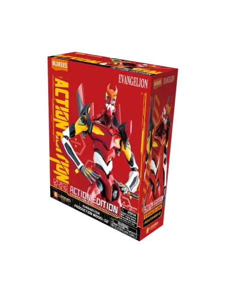Blokees Evangelion Production Model-02 Action Edition
