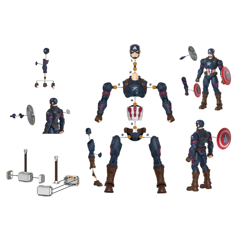 Marvel Infinity Saga Champion Class Figur: Captain America