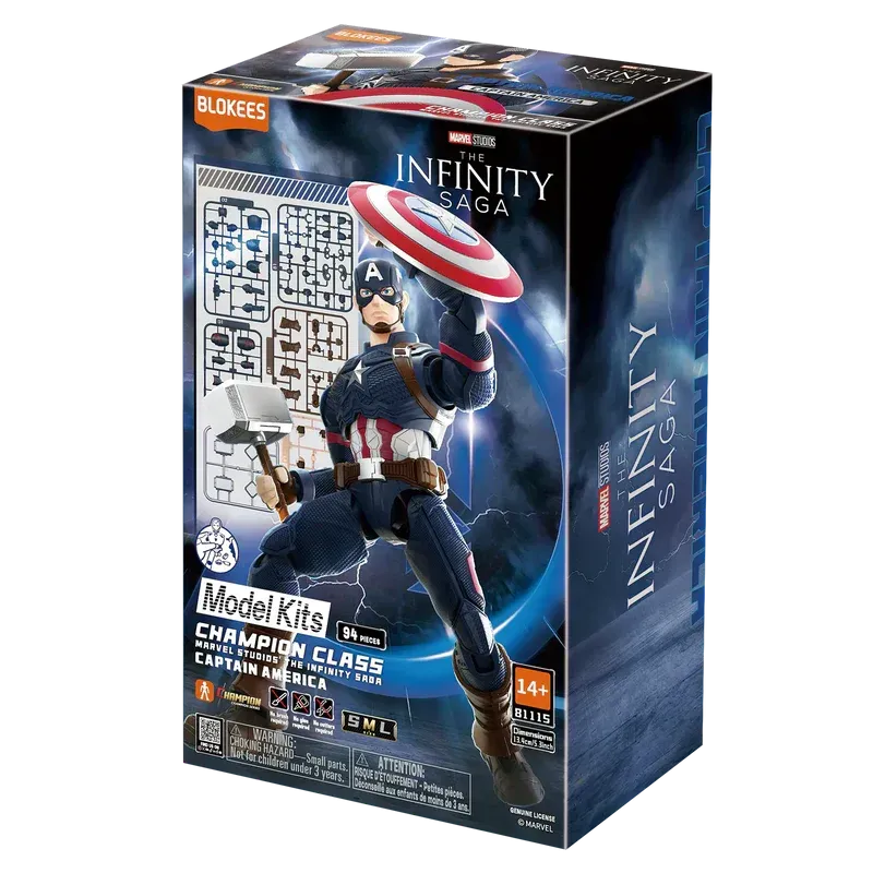 Marvel Infinity Saga Champion Class Figur: Captain America