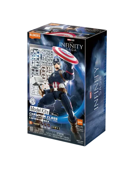 Marvel Infinity Saga Champion Class Figur: Captain America