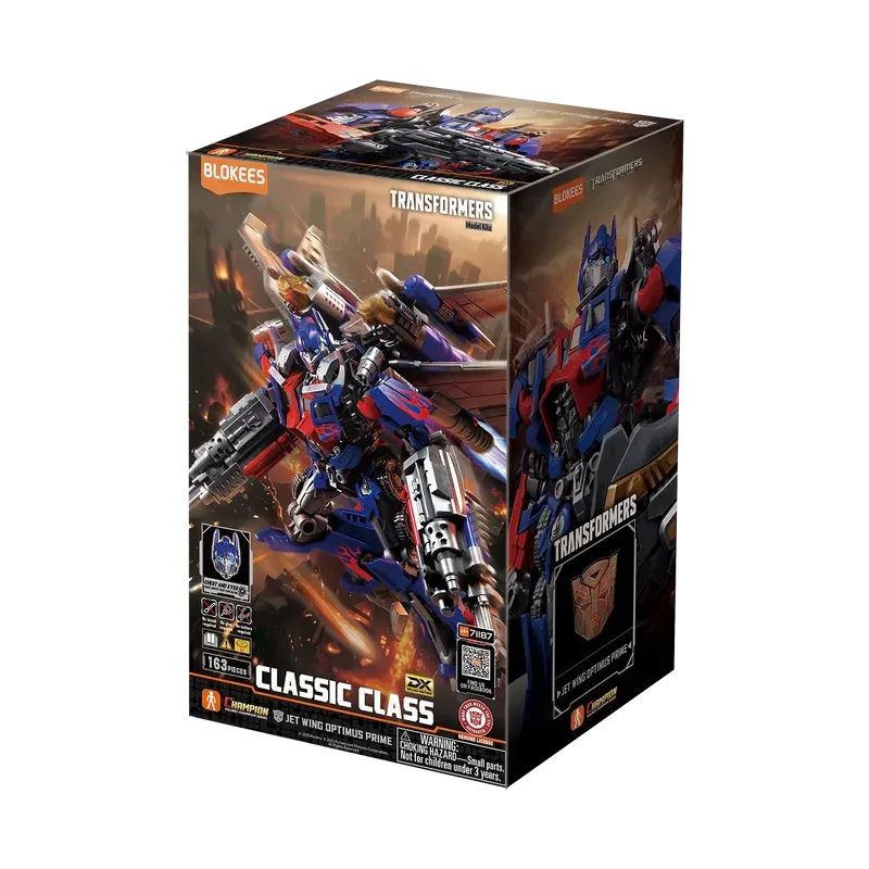 Blokees Jet Wing Optimus Prime DX Classic Class