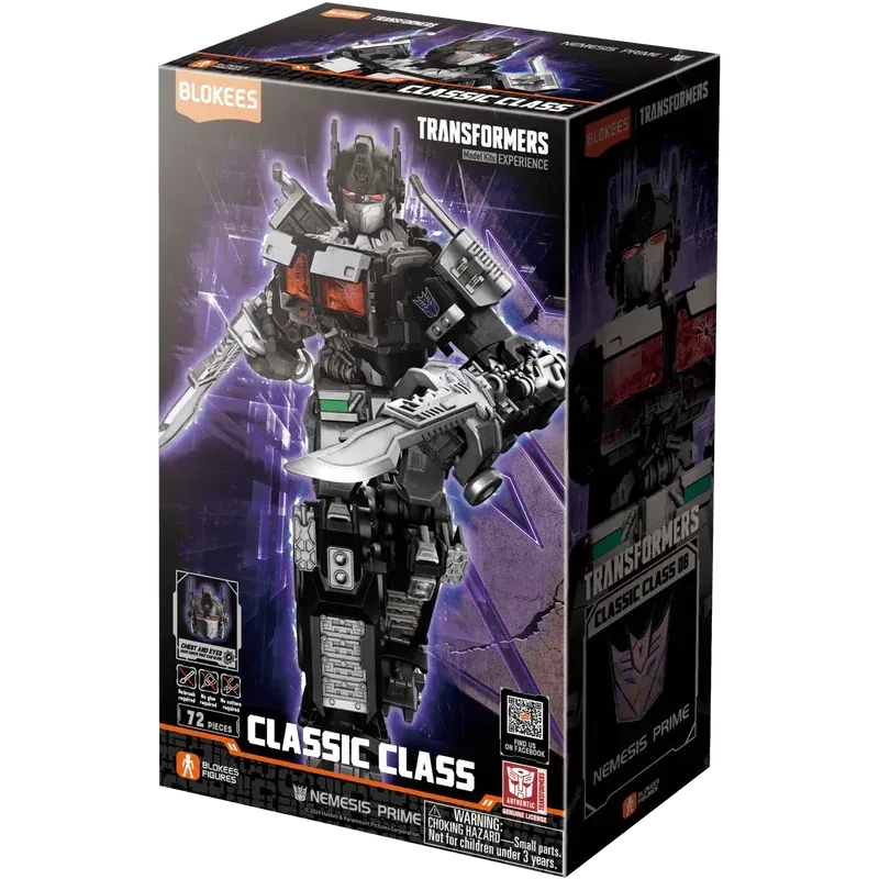 Blokees Nemesis Prime Transformers Classic Class #08