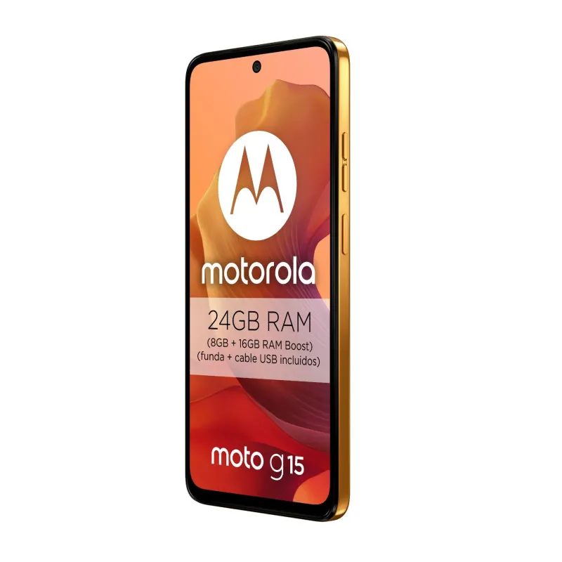 Motorola Moto G15 8GB/256GB Orange | Móvil Calidad Precio