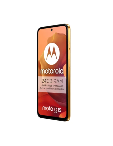 Motorola Moto G15 8GB/256GB Orange | Móvil Calidad Precio