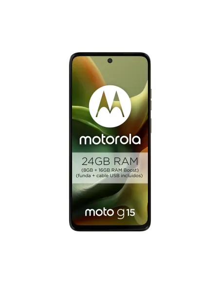 Motorola Moto G15 8GB/256GB Iguana Green | Great Value Phone