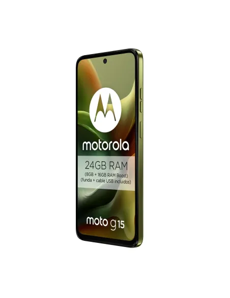 Motorola Moto G15 8GB/256GB Verde Iguana | Móvil Calidad Precio