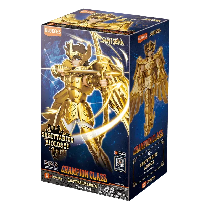 Blokees Sagittarius Aiolos Saint Seiya Champion Class