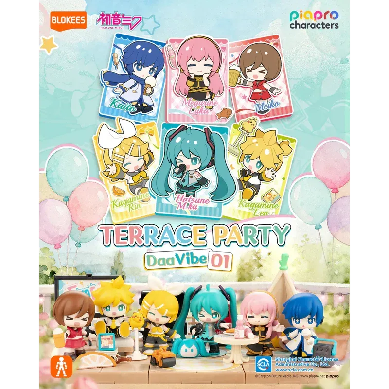 Blokees Hatsune Miku DAAVIBE Terrace Party
