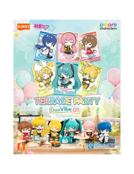 Blokees Hatsune Miku DAAVIBE Terrace Party