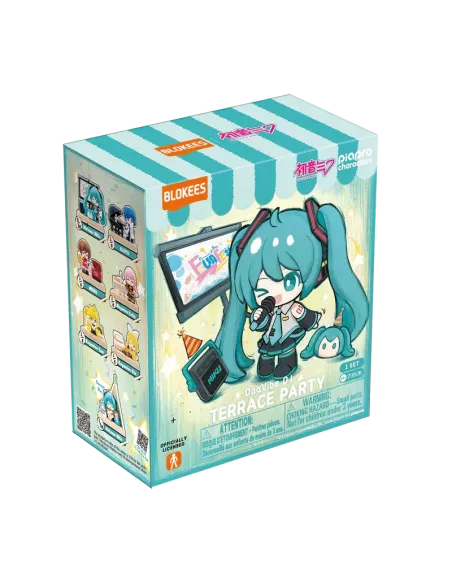 Blokees Hatsune Miku DAAVIBE Terrace Party