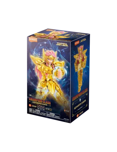 Blokees Aquarius Camus Saint Seiya Champion Class