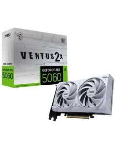 MSI RTX 5060 Ventus 2X OC White | Tarjeta Gráfica GDDR7