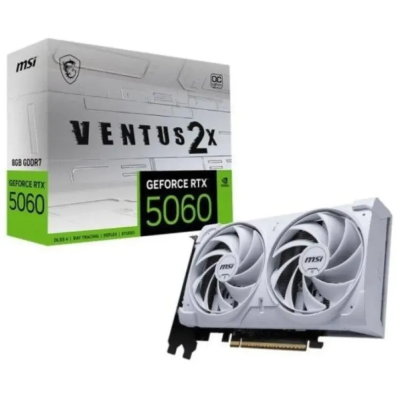 MSI GeForce RTX™ 5060 8G Ventus 2X OC White Grafikkarte
