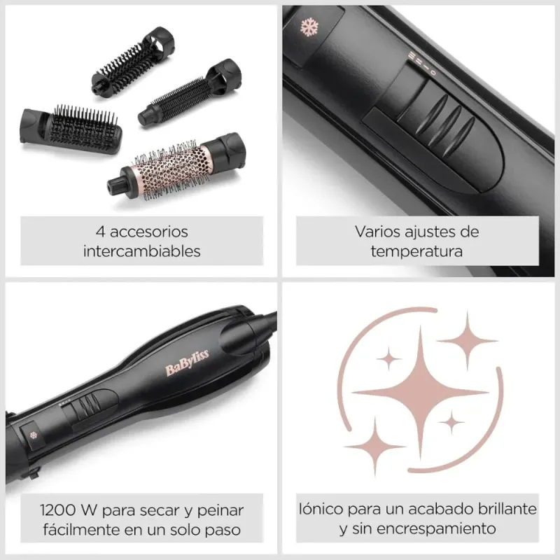 BaByliss Smooth Finish Warmluftbürste
