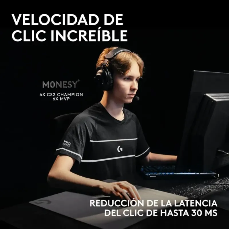 Logitech G Pro X2 Superstrike Mouse | Wireless 44000 DPI