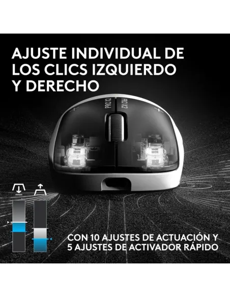 Ratón Logitech G Pro X2 Superstrike | Inalámbrico 44000 DPI