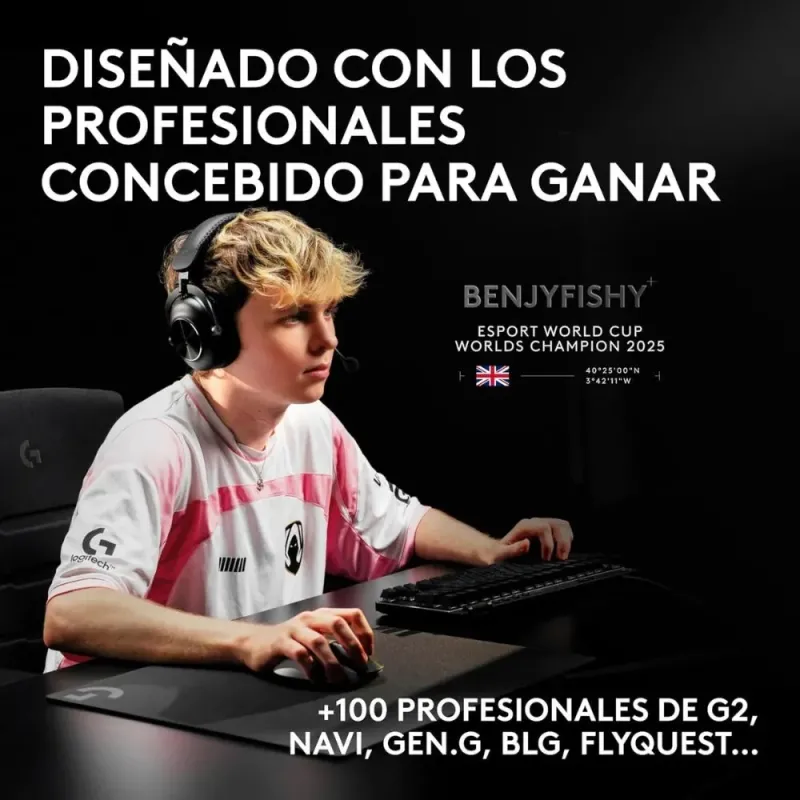 Ratón Logitech G Pro X2 Superstrike | Inalámbrico 44000 DPI