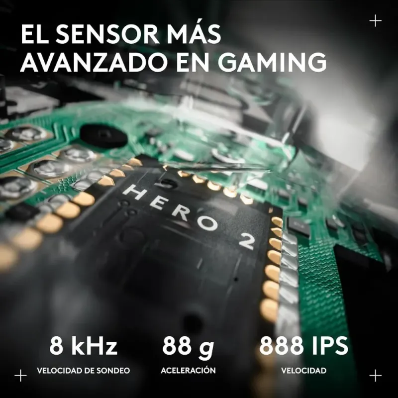 Ratón Logitech G Pro X2 Superstrike | Inalámbrico 44000 DPI
