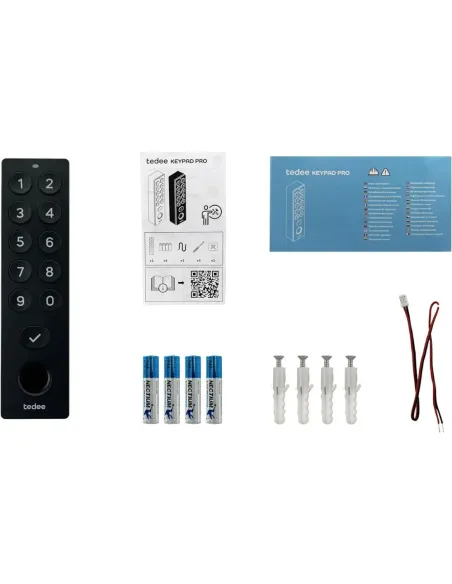 Tedee Keypad PRO - Acceso Inteligente por Huella Dactilar y PIN