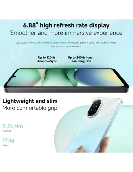 Xiaomi Redmi A5 4/128GB Azul - Pantalla 120Hz, Batería 5200 mAh
