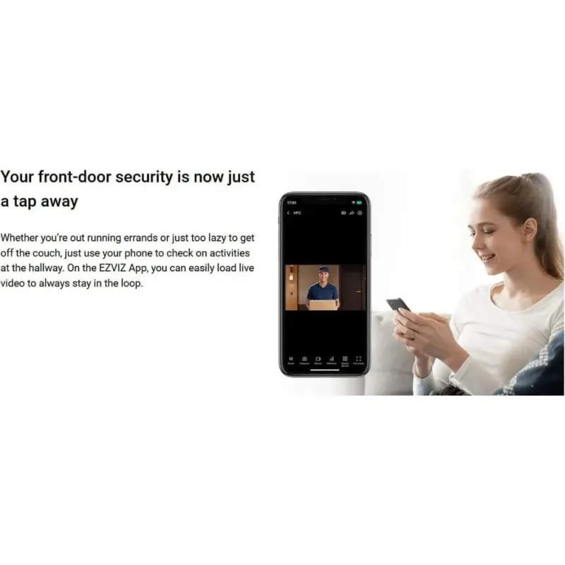 EZVIZ HP2 Smarter Kabelloser Türspion Gold