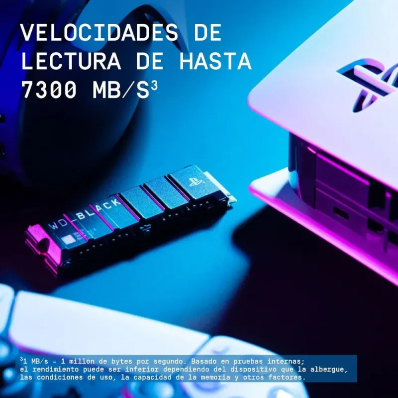 WD Black SN850P SSD Para PS5 2TB