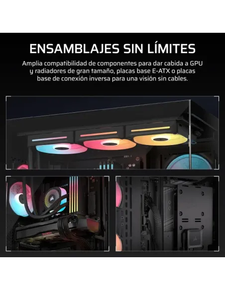 Corsair 3500X LX-R RGB iCUE Link | Mid-Tower Glass Case