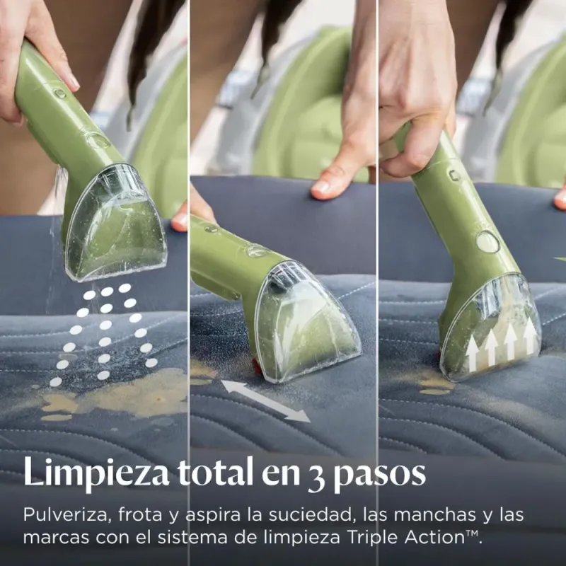 BISSELL Little Green 4098N - Aspiradora de Agua para Sofás y Alfombras