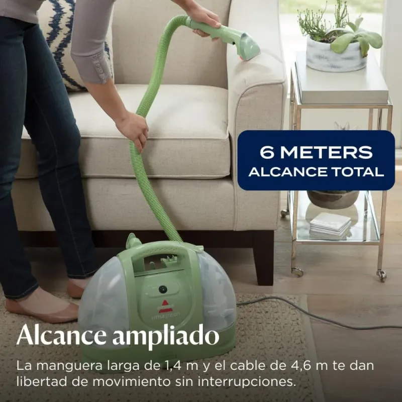 BISSELL Little Green 4098N - Aspiradora de Agua para Sofás y Alfombras