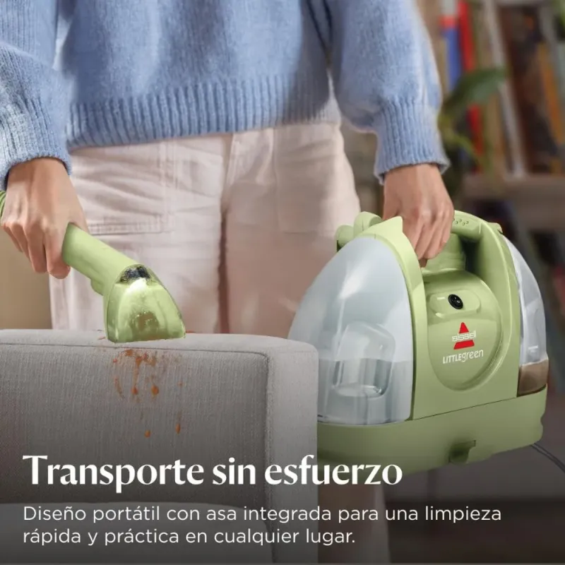 BISSELL Little Green 4098N - Aspiradora de Agua para Sofás y Alfombras