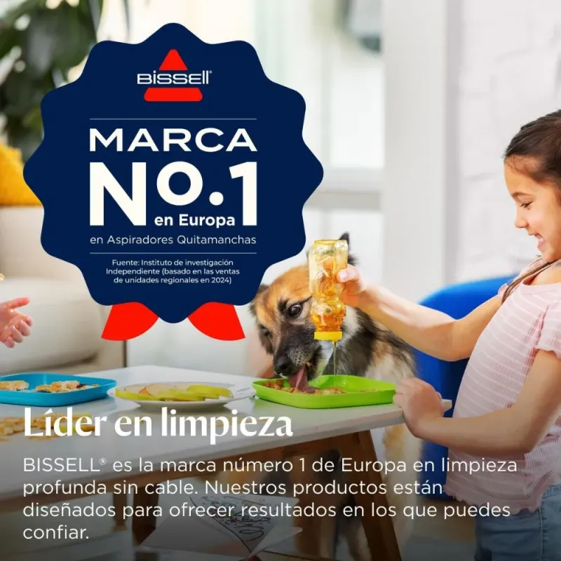 BISSELL Little Green 4098N - Aspiradora de Agua para Sofás y Alfombras