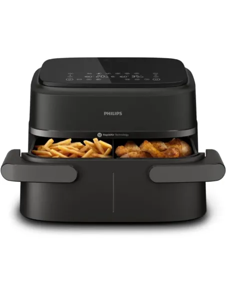 Philips Dual Basket Airfryer 1000-7 Series: 7.1L Double Air Fryer