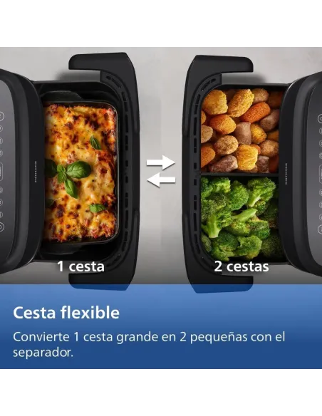 Philips Dual Basket Airfryer Heißluftfritteuse Serie 1000-7