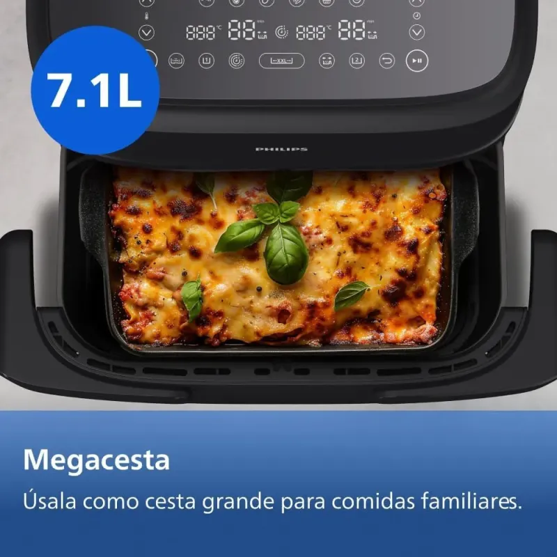 Philips Dual Basket Airfryer Heißluftfritteuse Serie 1000-7