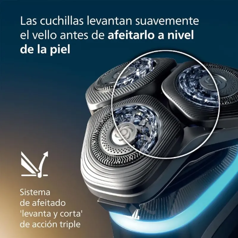 Philips i9000 Prestige XP9202/33 - Afeitadora Wet Dry SkinIQ