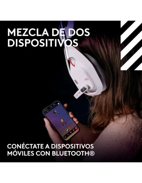 Logitech Astro A50 Lightspeed Blanco - Auriculares Gaming