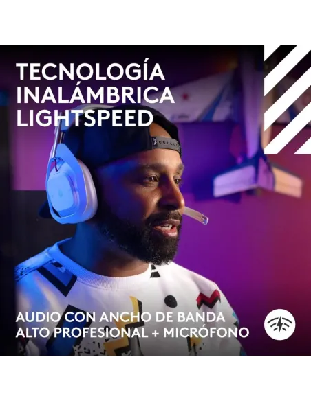 Logitech Astro A50 Lightspeed Blanco - Auriculares Gaming