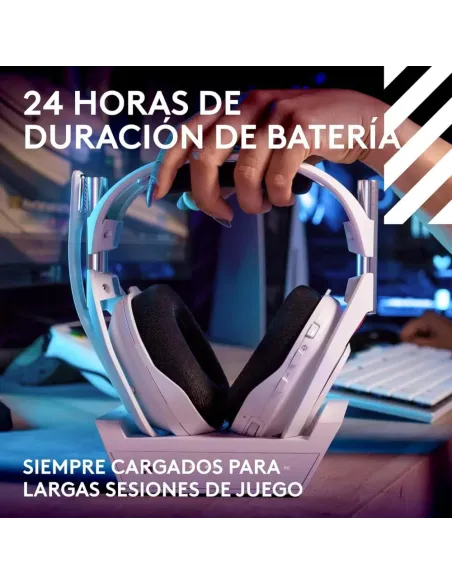 Logitech Astro A50 Lightspeed Blanco - Auriculares Gaming