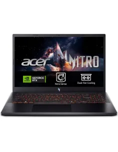 Acer Nitro V 15 ANV15-52 Ordenador Portátil Gaming 15.6'' i7-13620H 16GB/1TB SSD RTX 5060 Negro