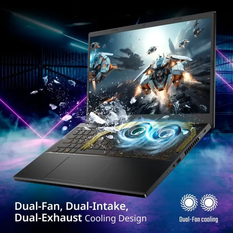 Acer Nitro V 15 ANV15-52 Ordenador Portátil Gaming 15.6'' i7-13620H 16GB/1TB SSD RTX 5060 Negro