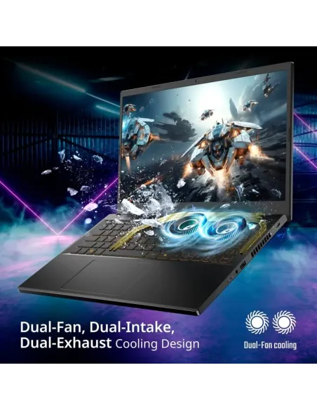 Acer Nitro V 15 ANV15-52 Ordenador Portátil Gaming 15.6'' i7-13620H 16GB/1TB SSD RTX 5060 Negro
