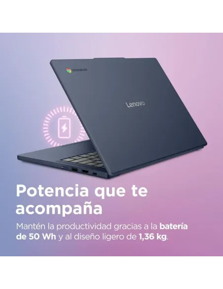 Lenovo Chromebook Gen 11 Ordenador Portátil 14'' WUXGA MediaTek Kompanio 540 8GB/128GB ChromeOS Azul