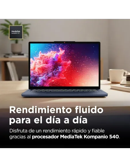 Lenovo Chromebook Gen 11 Ordenador Portátil 14'' WUXGA MediaTek Kompanio 540 8GB/128GB ChromeOS Azul
