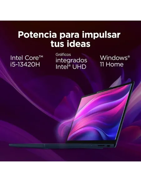 Lenovo IdeaPad Slim 3 Gen 10 Ordenador Portátil 15,3'' WUXGA i5-13420H 16GB/512GB SSD Win11 Azul