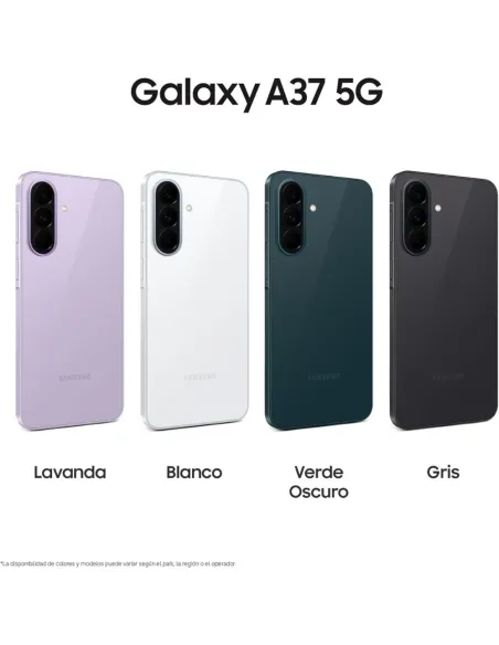 Samsung Galaxy A37 5G 256GB Negro
