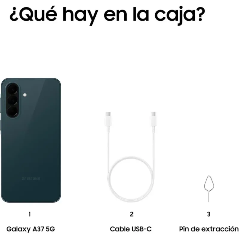Samsung Galaxy A37 5G 128GB Negro